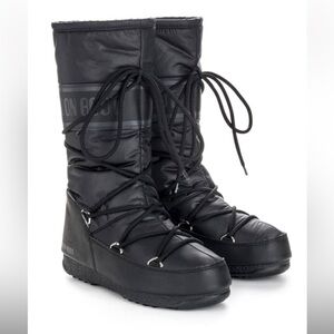Moon Boot - Size 40 - PROTECHT HI-TOP BLACK BOOTS